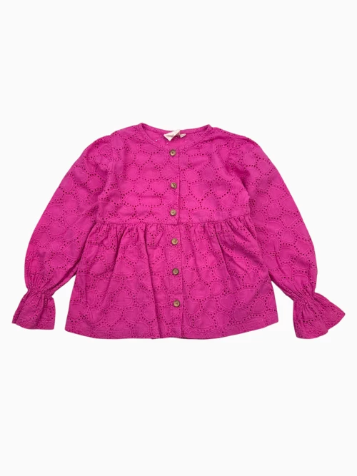 Navy Natural - Blouse (maat 98 / 104)