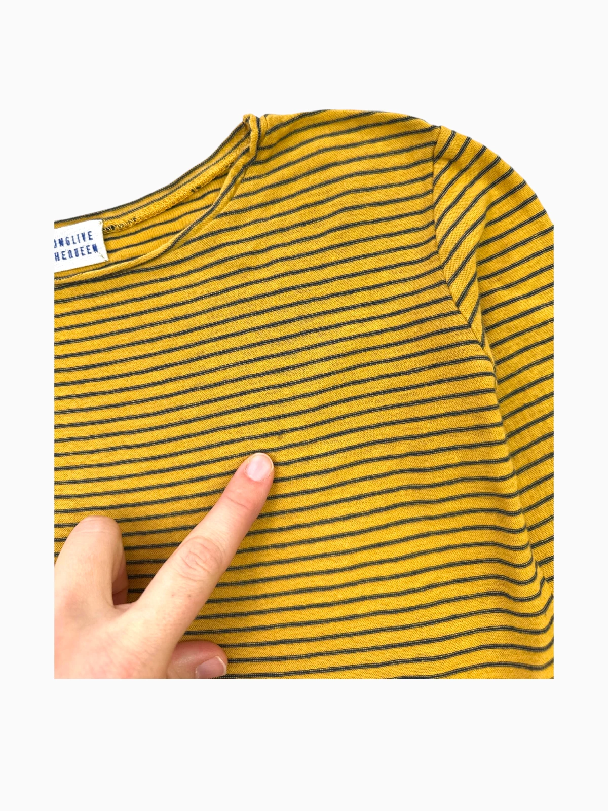 Longlivethequeen - Longsleeve (maat 110 / 116)